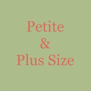 Petite and plus sized items Below!!!